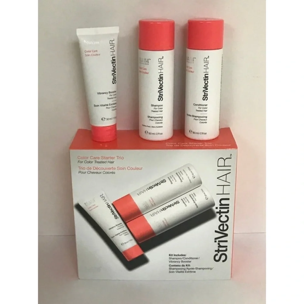 StriVectin Hair Color Care Starter Trio For Color Treated Hair‎ NEW SET